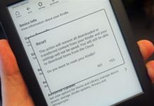 Jak restartovat nebo resetovat Kindle